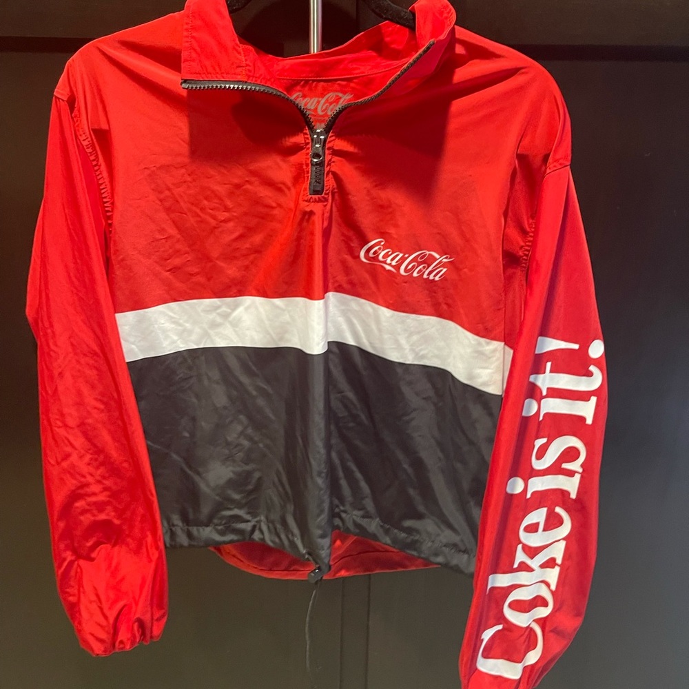 Vintage coca-cola Windbreaker jacket rare